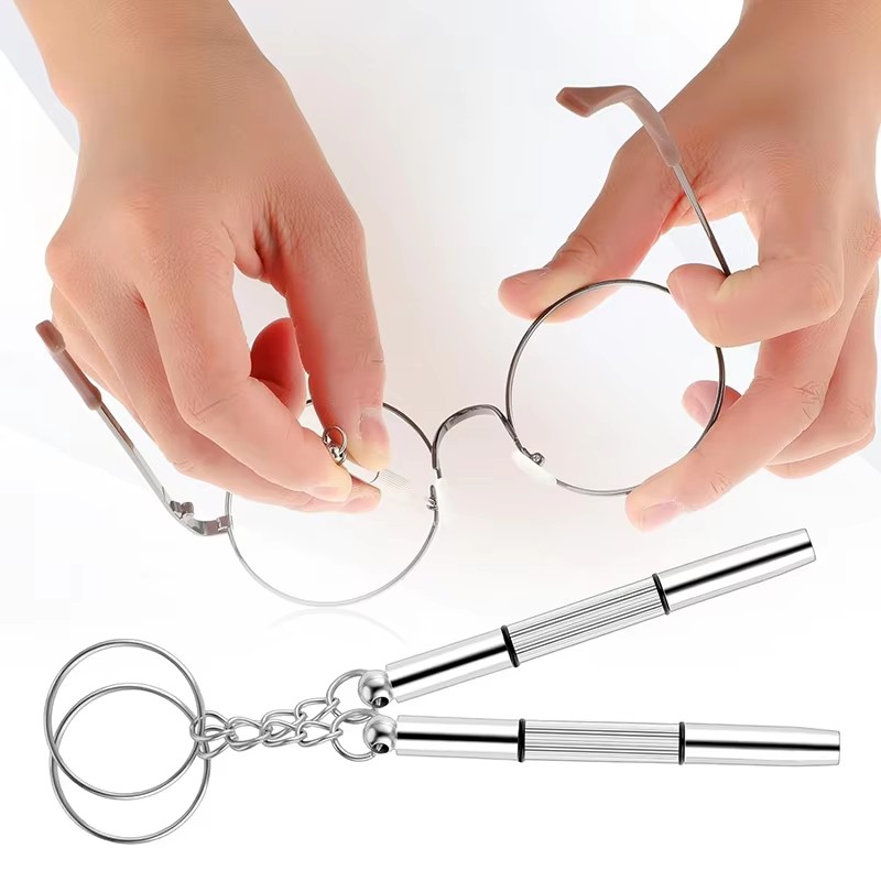 Watch Repair Tool Kit - 3-18Pcs Glasses Screwdriver Eyeglass Screwdriver Watch