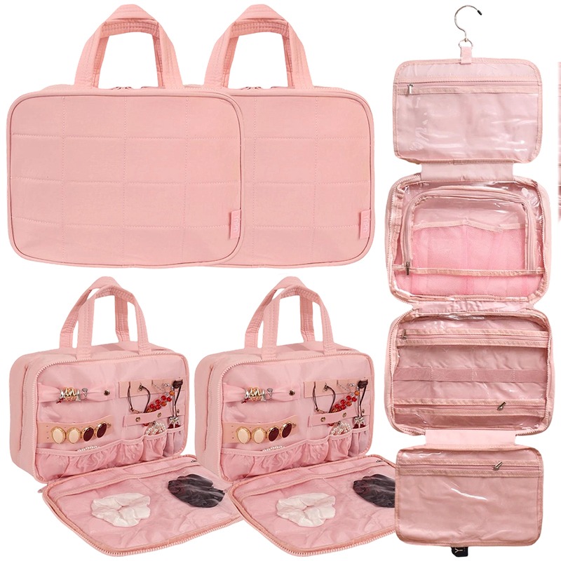 Jewelry & Watches Company - Travel Hanging Toiletry Bag Jewelry Organizer