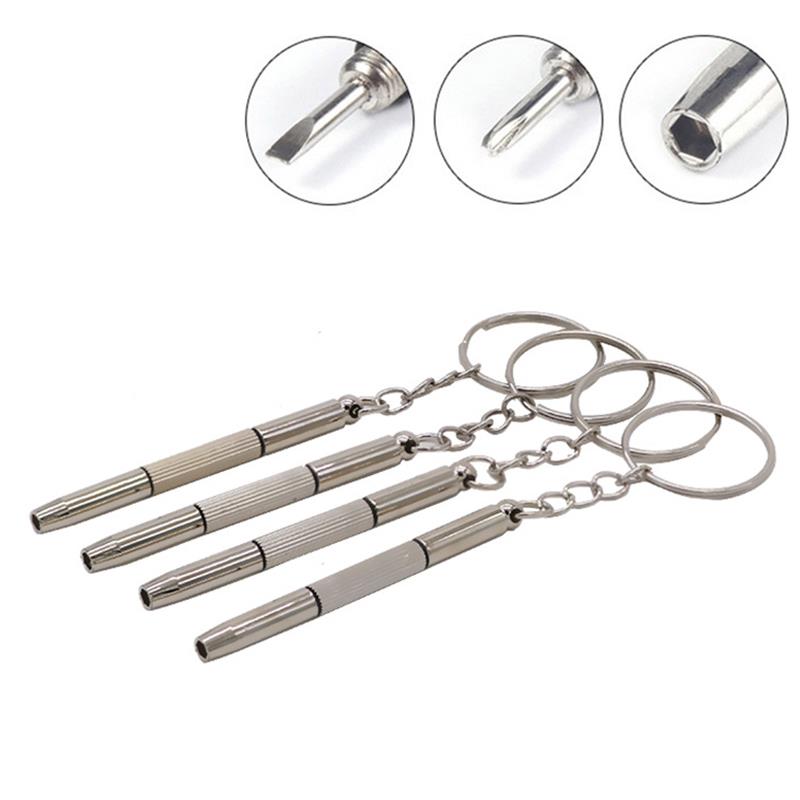 Watch Repair Tool Kit - Steel Glasses Screwdriver Eyeglass Screwdriver Watch
