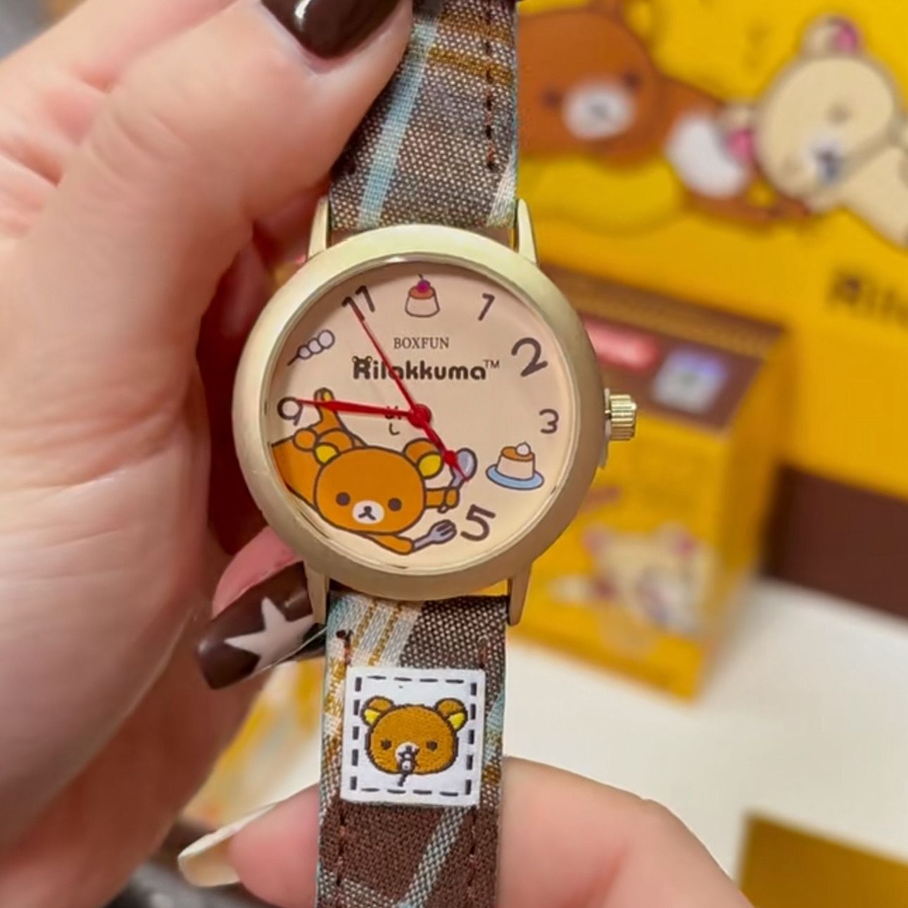Oulu Toys Genuine Rilakkuma Wr - Moments Watches & Jewelry Burlington บทวิจารณ์และราคา