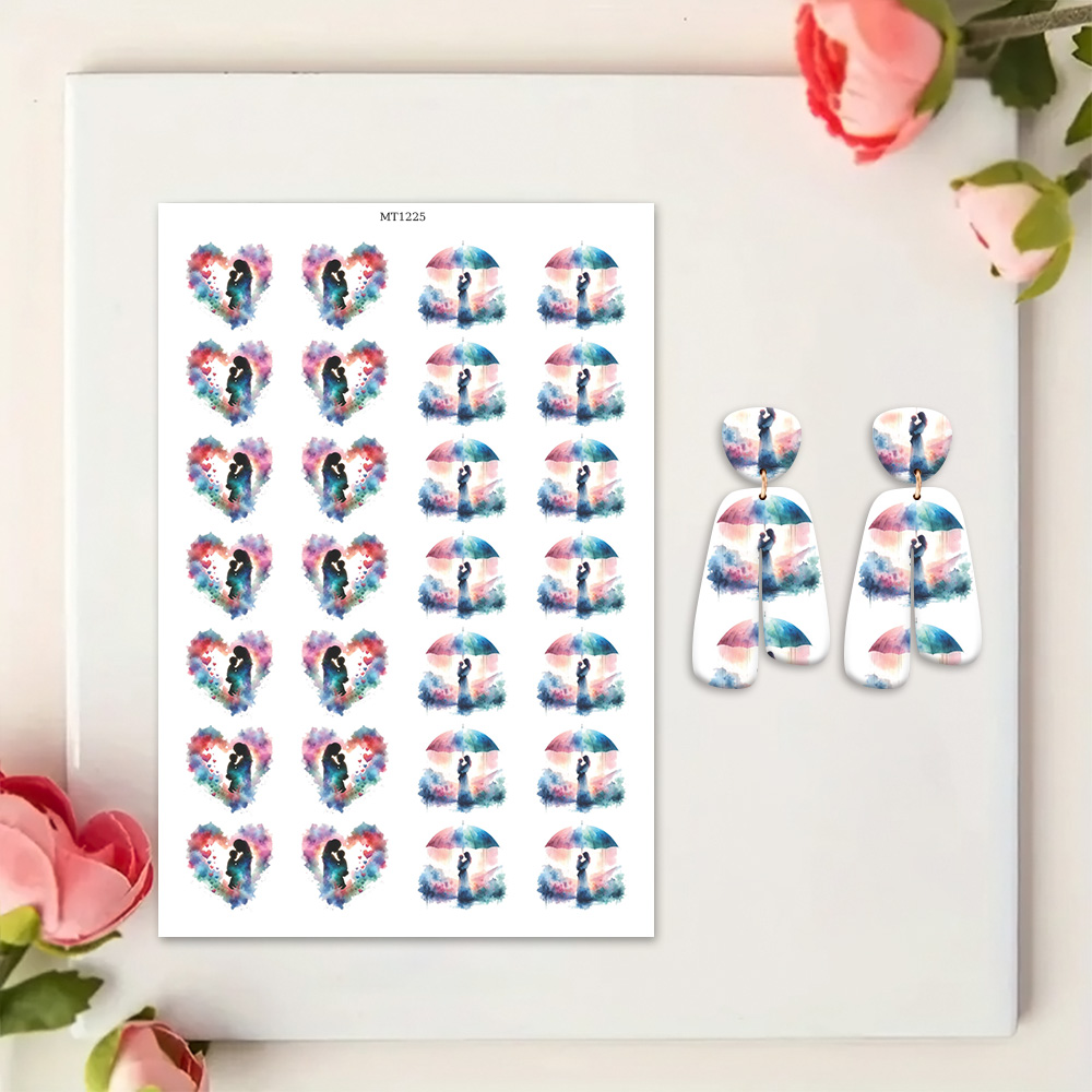 20pcs/set Heart Mother's Day P - Jewelry & Watches Company บทวิจารณ์และราคา