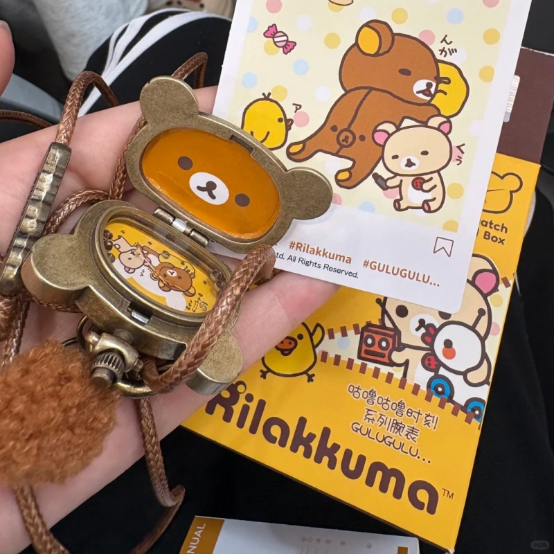 Original Rilakkuma Gulugulu Mo - Moments Watches & Jewelry Burlington บทวิจารณ์และราคา