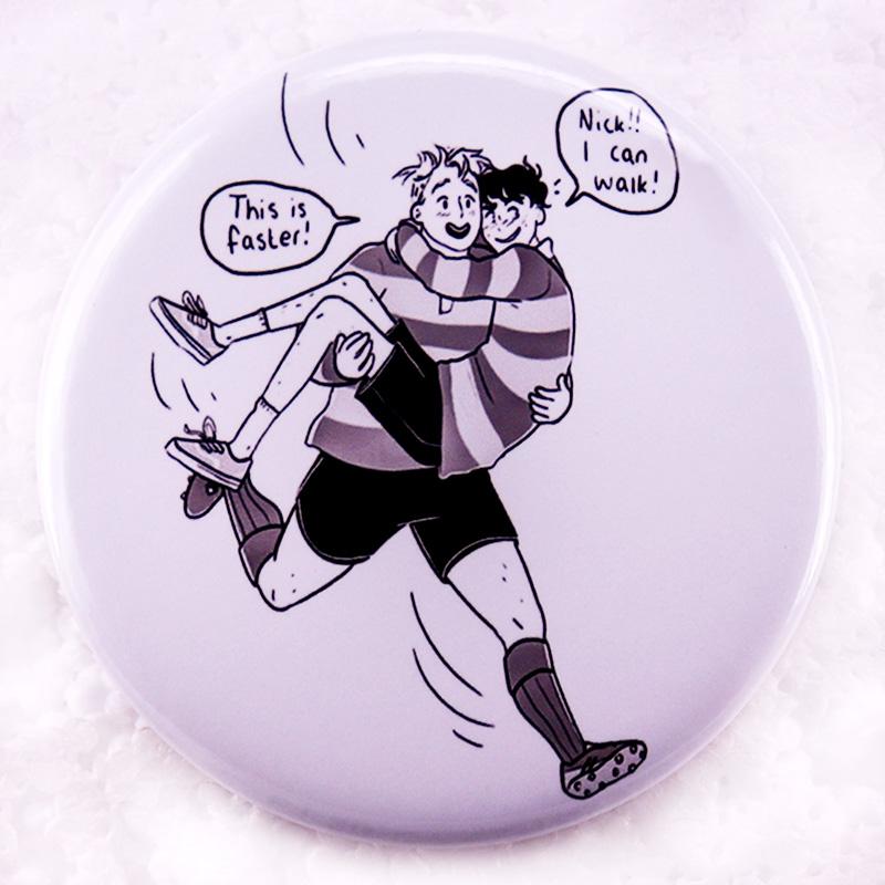 Heartstopper Pinback Button Pi - Nick'S Jewelry & Watches Reviews บทวิจารณ์และราคา