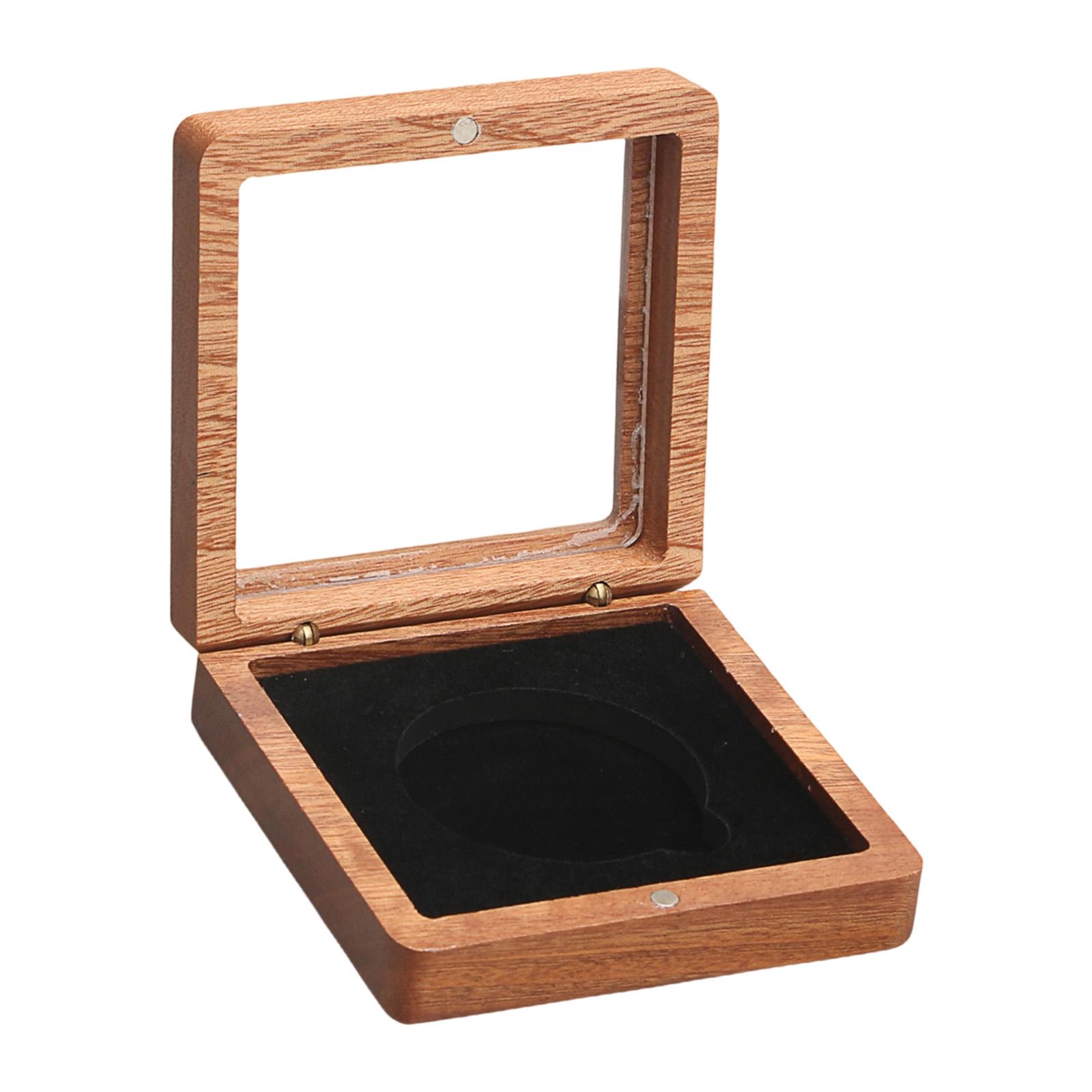 Wooden Collection Case with Cl - Collectors Coins Jewelry & Watches Of Smithtown Reviews บทวิจารณ์และราคา