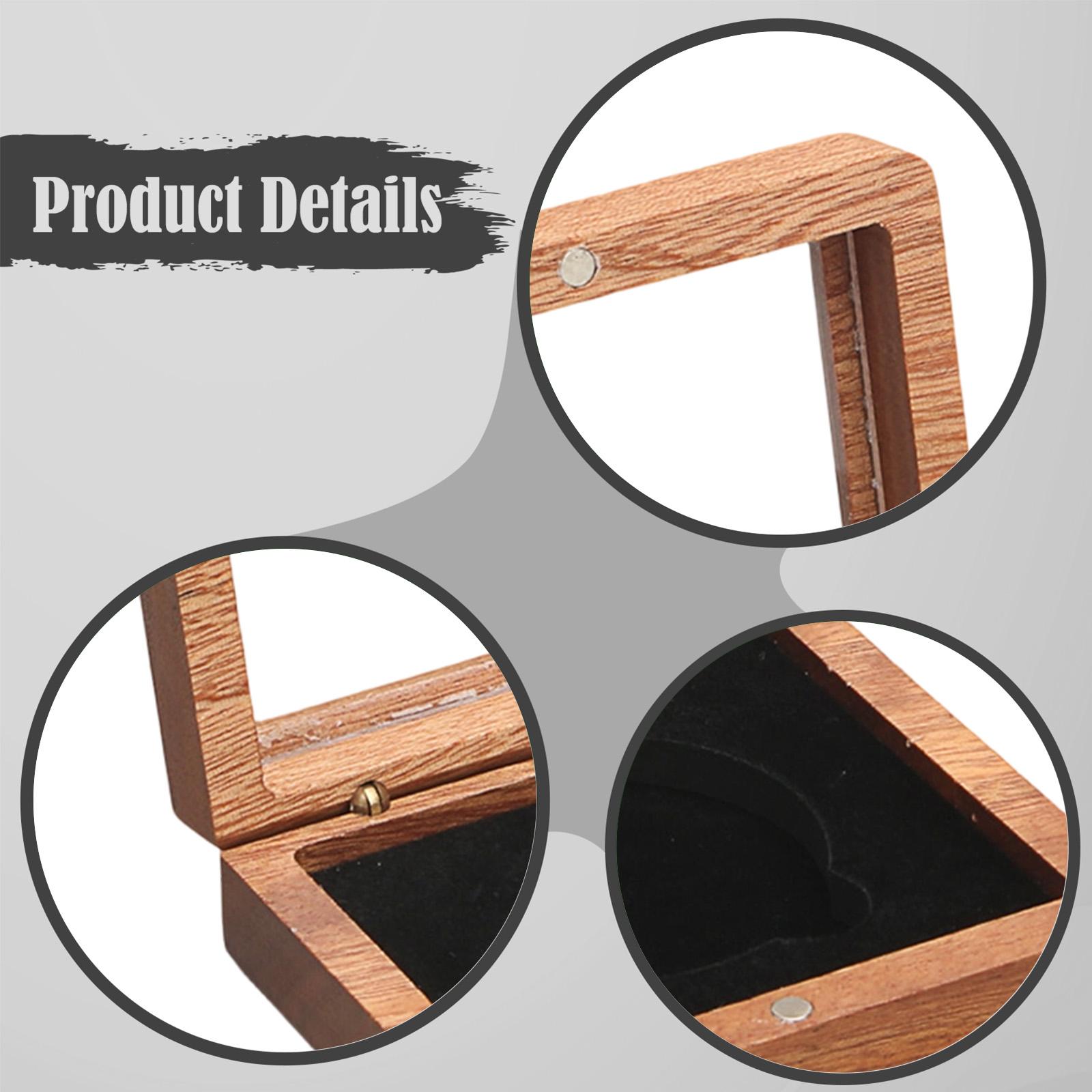 Wooden Collection Case with Cl - Collectors Coins Jewelry & Watches Of Smithtown Reviews บทวิจารณ์และราคา