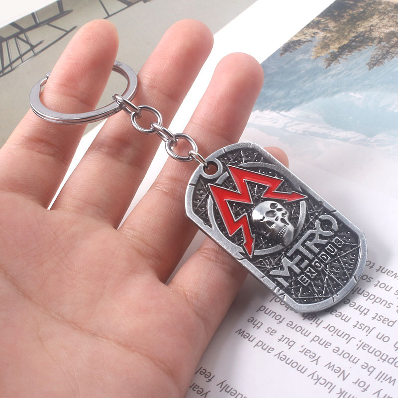 Game Metro Exodus 2033 Necklac - Mens Dog Tag Necklace บทวิจารณ์และราคา
