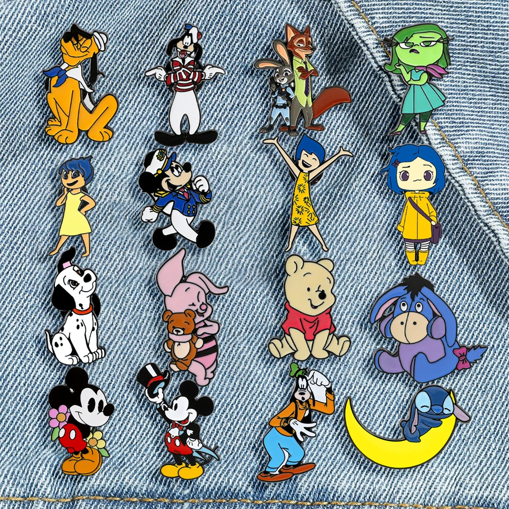 16 Pcs Cartoon Brooch Cute Jud - Nick'S Jewelry & Watches Reviews บทวิจารณ์และราคา