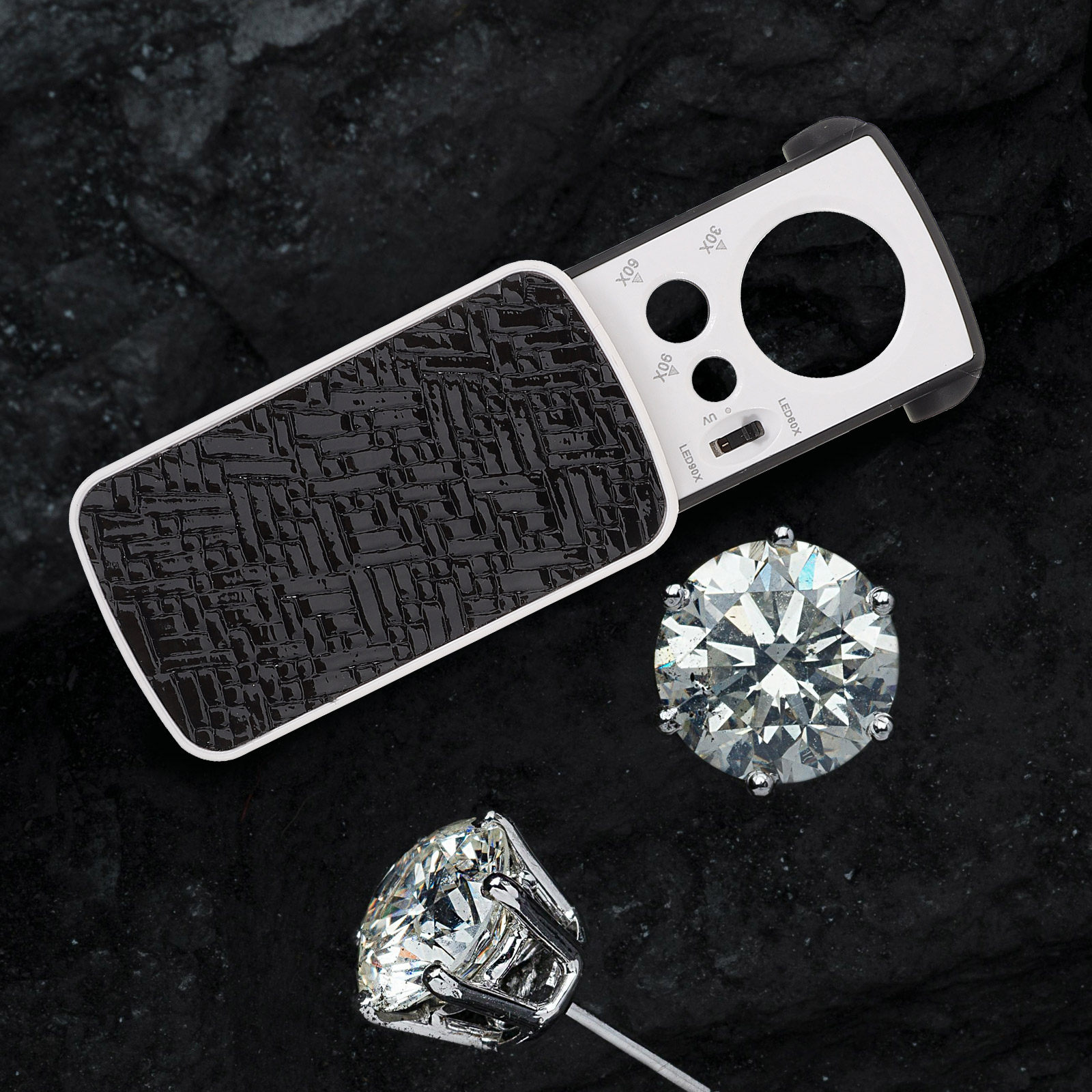 2Pcs Magnifying Glass LED Illu - Collectors Coins Jewelry & Watches Of Smithtown Reviews บทวิจารณ์และราคา