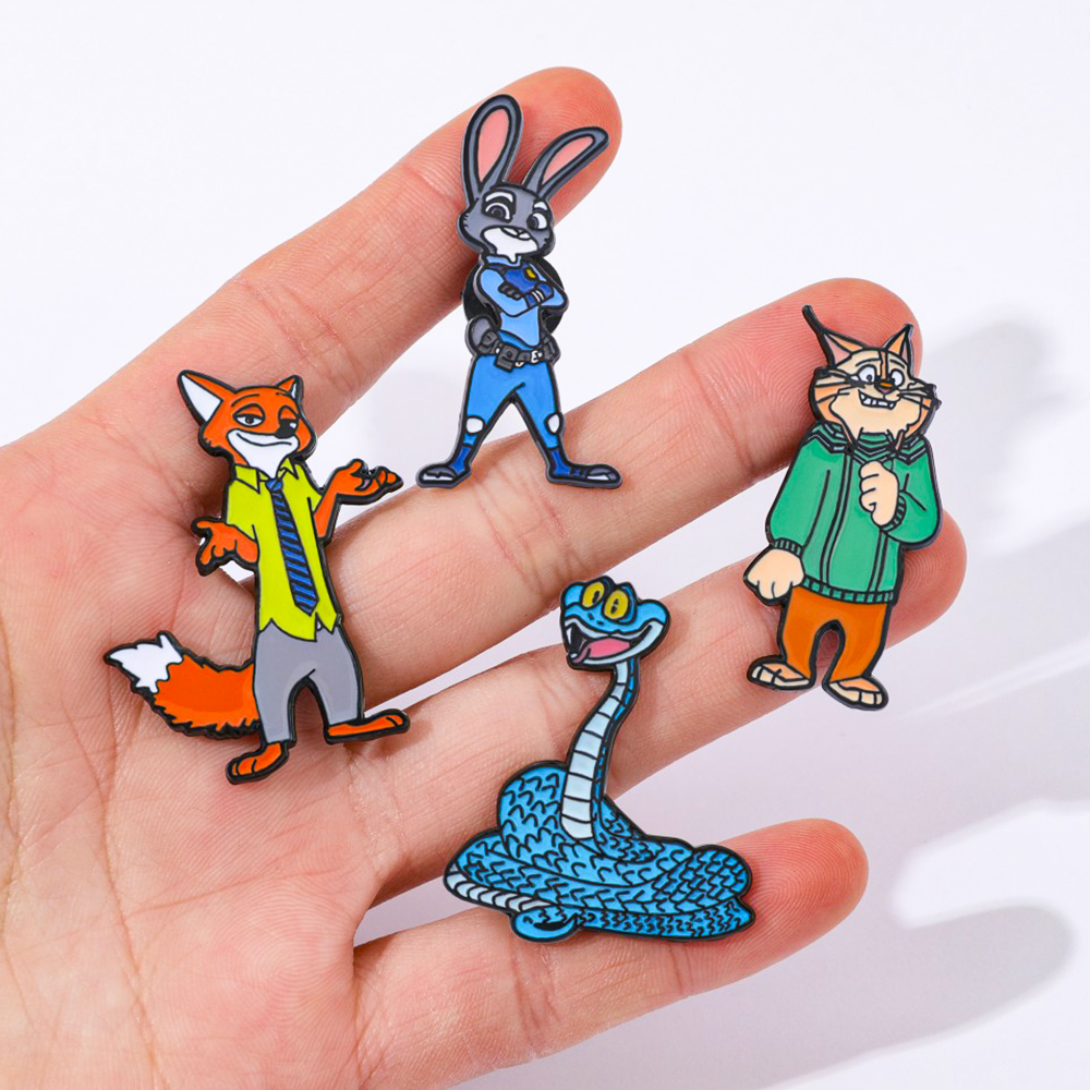 8 Pcs Anime Zootopia Cartoon B - Nick'S Jewelry & Watches Reviews บทวิจารณ์และราคา