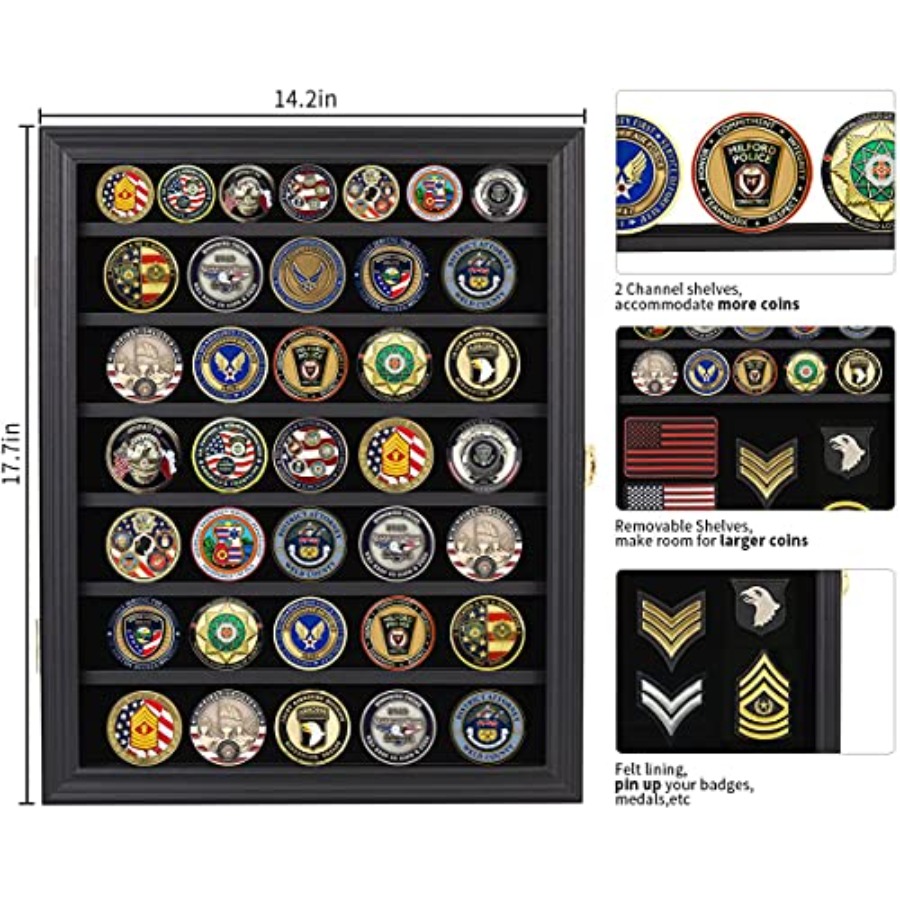 Medals Display Case Wall Frame - Collectors Coins Jewelry & Watches Of Smithtown Reviews บทวิจารณ์และราคา
