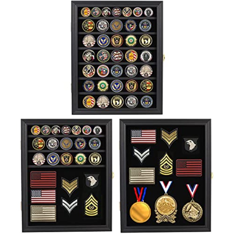 Medals Display Case Wall Frame - Collectors Coins Jewelry & Watches Of Smithtown Reviews บทวิจารณ์และราคา