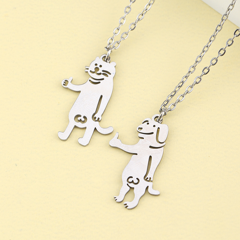 ANENJERY 316L Stainless Steel  - Mens Dog Tag Necklace บทวิจารณ์และราคา