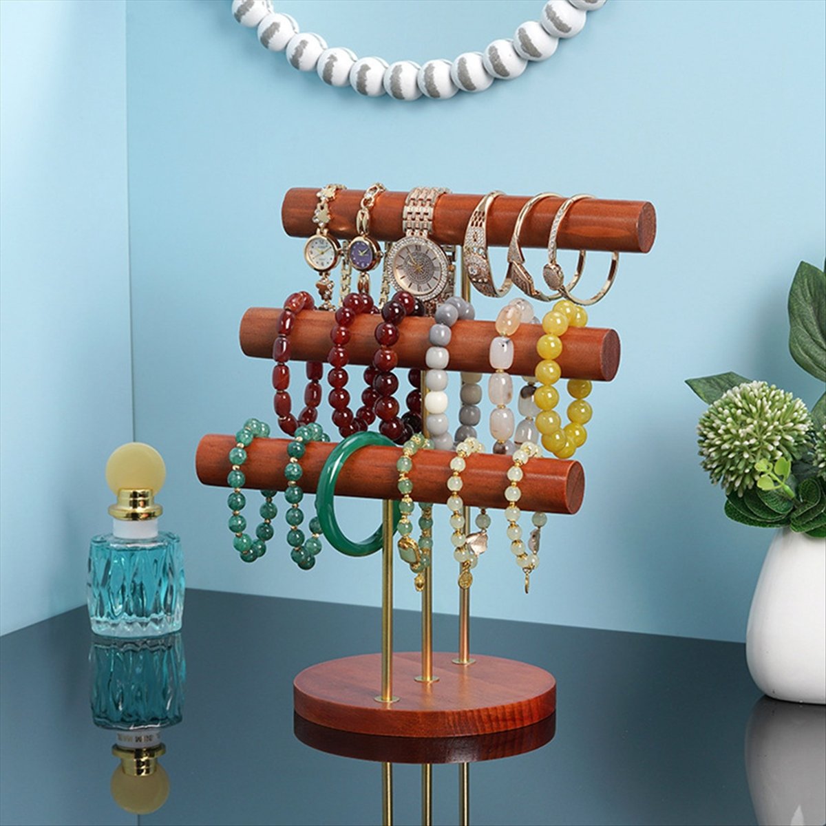 ABQR Solid Wood Large Jewelry  - Jewelry & Watches Company บทวิจารณ์และราคา