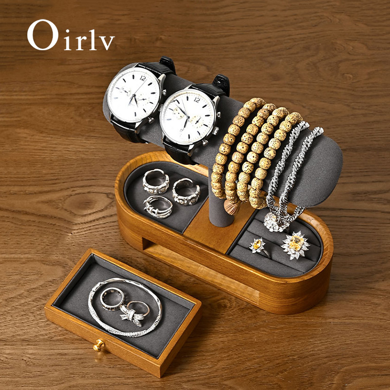 Oirlv Solid Wood Watch Organiz - Watch Display Box บทวิจารณ์และราคา