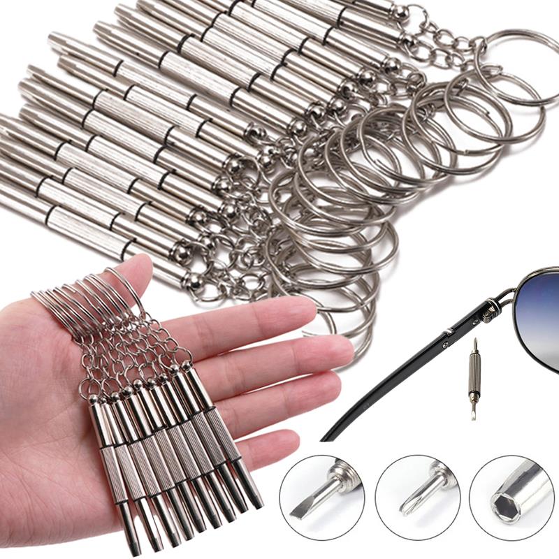 1/3/5pcs Mini 3 In1 Screwdrive - Watch Repair Tool Kit บทวิจารณ์และราคา