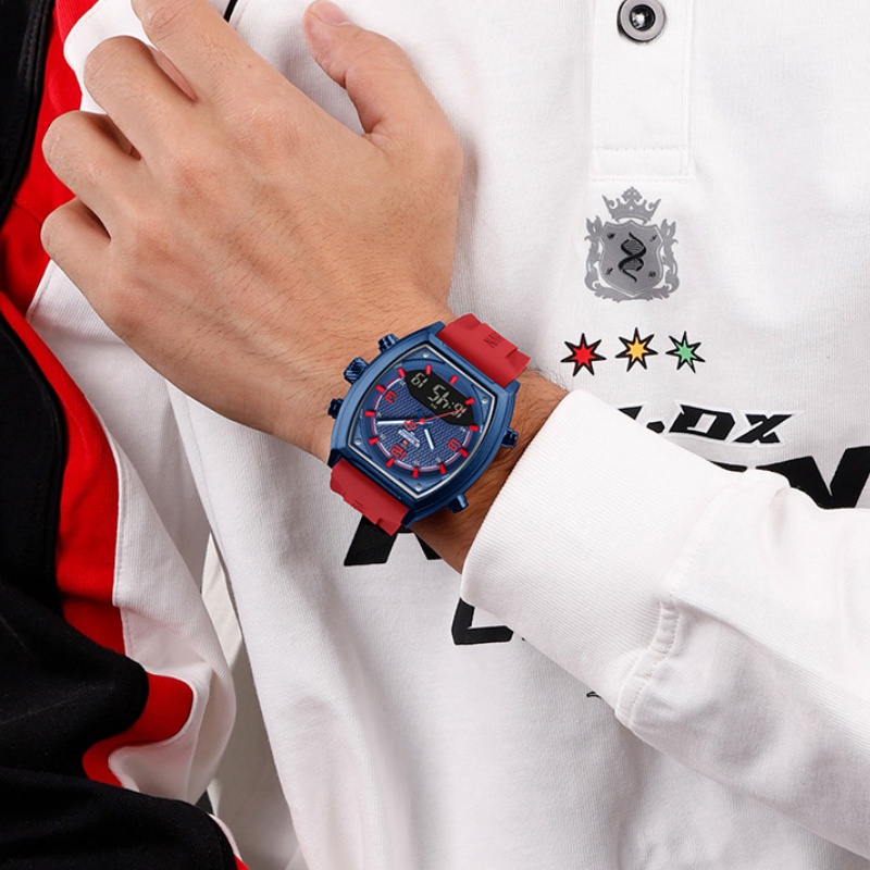 NAVIFORCE Watches for Man Dual - Watch Display Box บทวิจารณ์และราคา