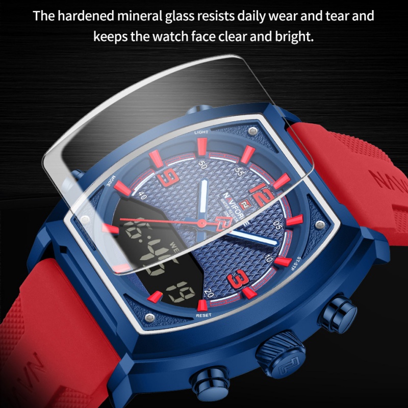 NAVIFORCE Watches for Man Dual - Watch Display Box บทวิจารณ์และราคา
