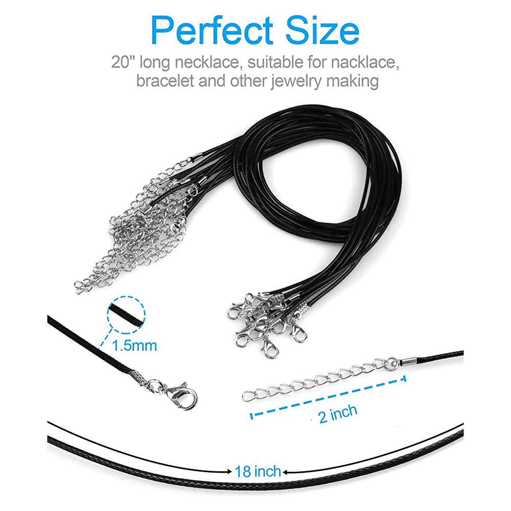 ABQR 24PCS Cord Necklace, 20 i - Jewelry & Watches Company บทวิจารณ์และราคา