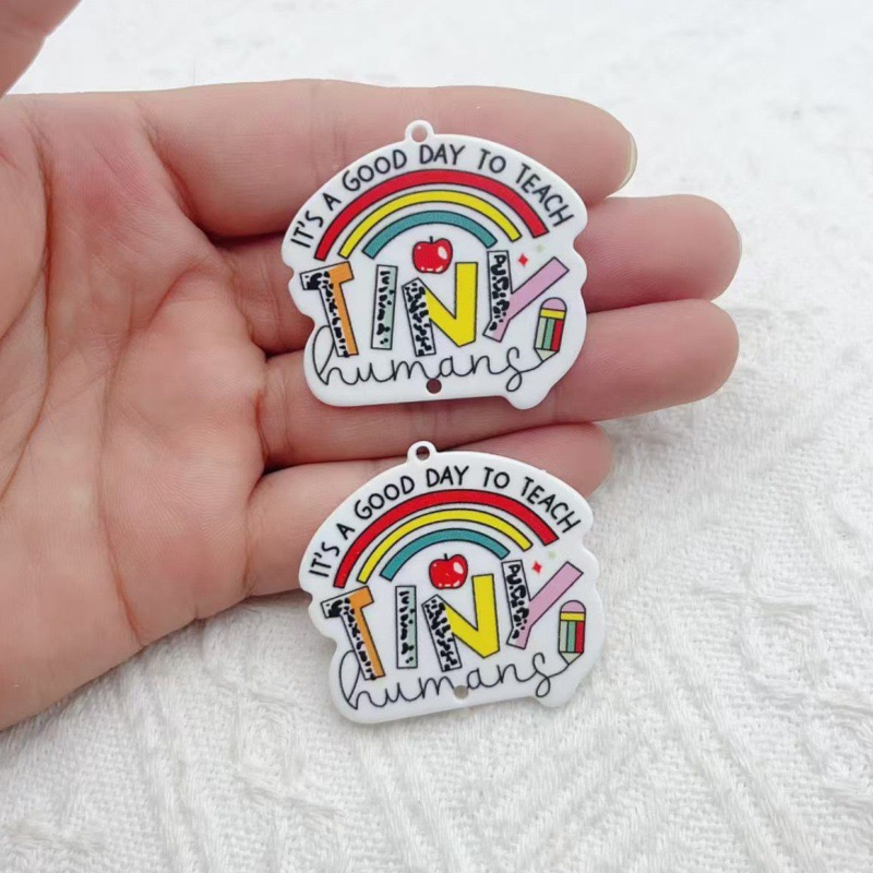 10pcs Teacher's Day Acrylic Do - Jewelry & Watches Company บทวิจารณ์และราคา