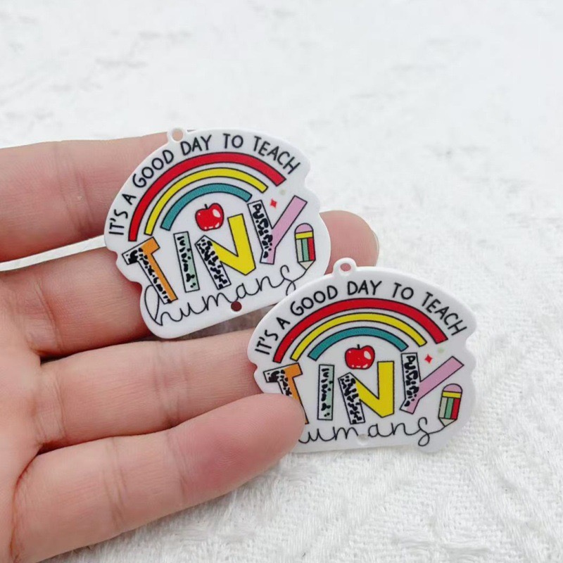 10pcs Teacher's Day Acrylic Do - Jewelry & Watches Company บทวิจารณ์และราคา