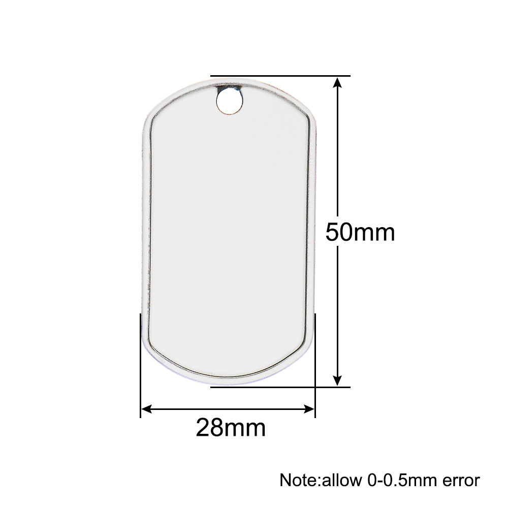 Wholesale 100Pcs Military Army - Mens Dog Tag Necklace บทวิจารณ์และราคา