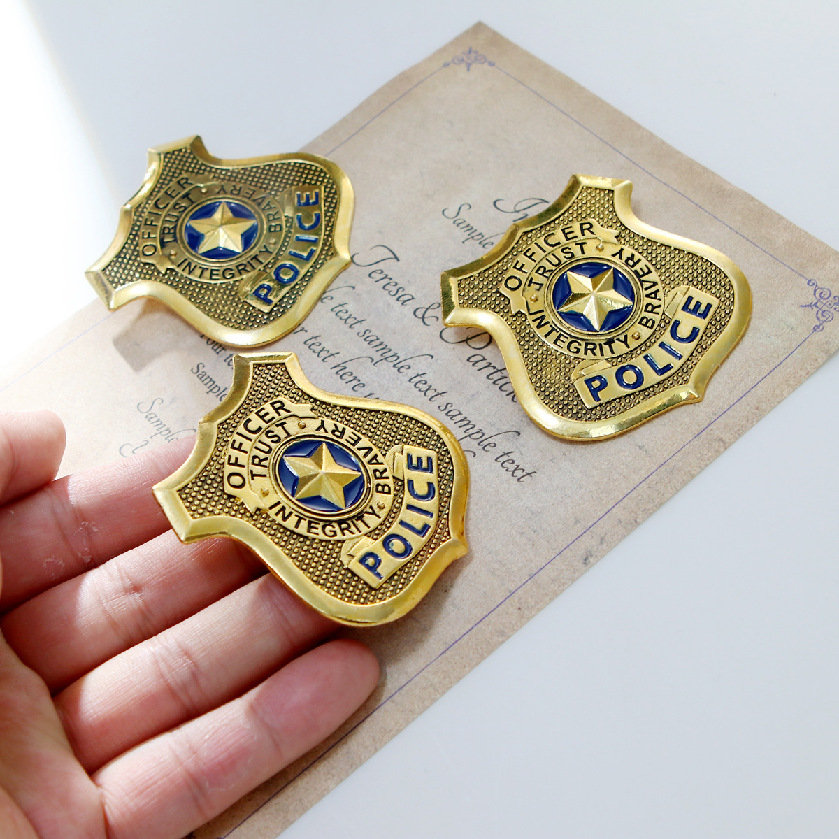 Zootopia Police Metal Badge Ju - Nick'S Jewelry & Watches Reviews บทวิจารณ์และราคา