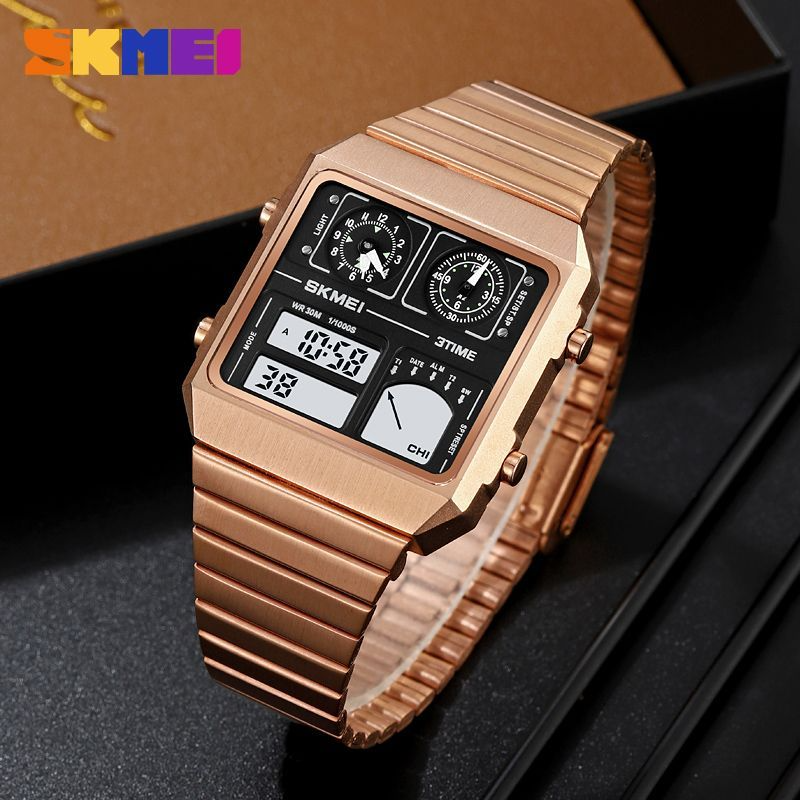 Moment beauty SKMEI men's elec - Moments Watches & Jewelry Burlington บทวิจารณ์และราคา