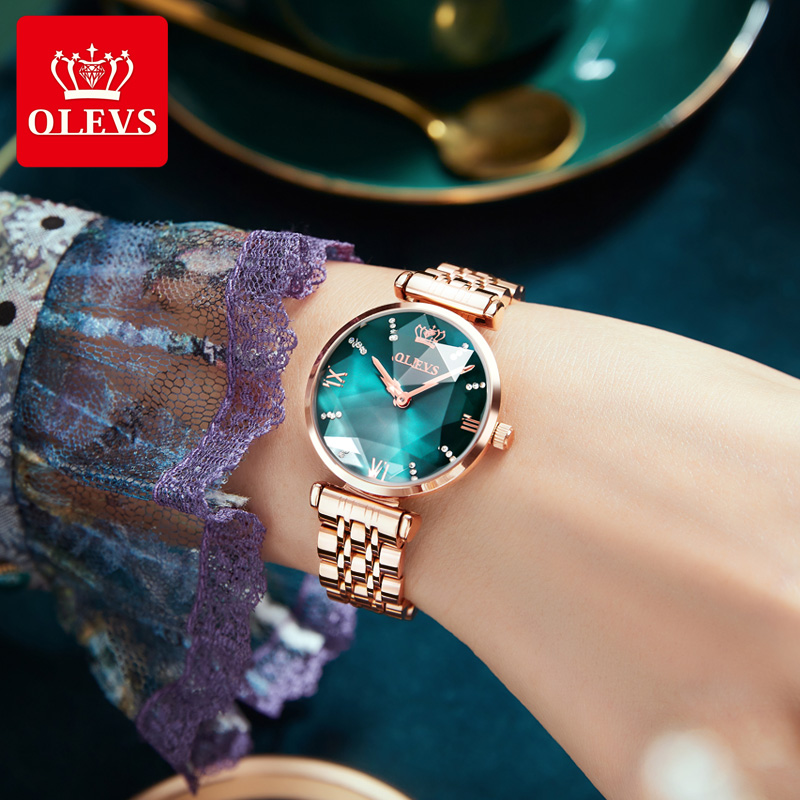 OLEVS New Women Luxury Jewel Q - Jewels In Quartz Watches บทวิจารณ์และราคา