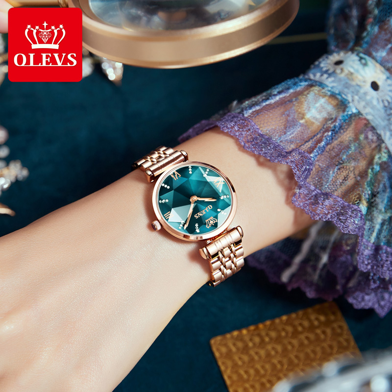 OLEVS New Women Luxury Jewel Q - Jewels In Quartz Watches บทวิจารณ์และราคา
