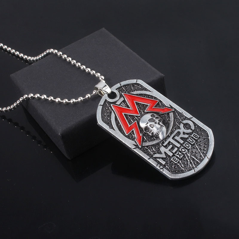 Game Metro Exodus 2033 Keychai - Mens Dog Tag Necklace บทวิจารณ์และราคา