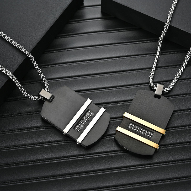 Personalized men's military ar - Mens Dog Tag Necklace บทวิจารณ์และราคา