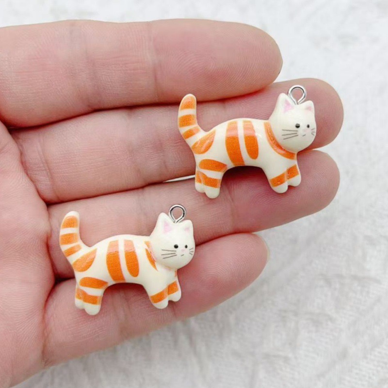 10pcs resin cartoon cat animal - Jewelry & Watches Company บทวิจารณ์และราคา