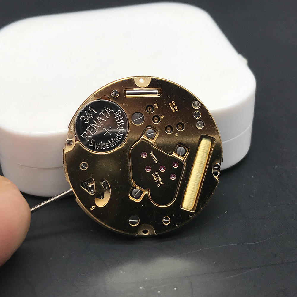 Ronda 1005 Quartz Watch Moveme - Jewels In Quartz Watches บทวิจารณ์และราคา