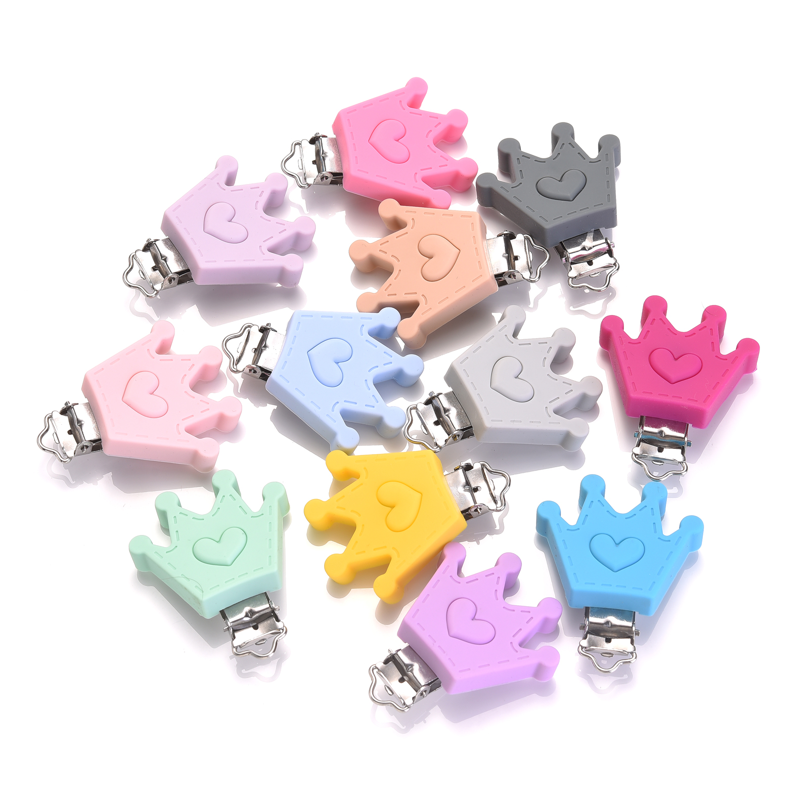 1Pc Baby Silicone Pacifer Clip - Pacific Jewelry & Watches Los Angeles บทวิจารณ์และราคา