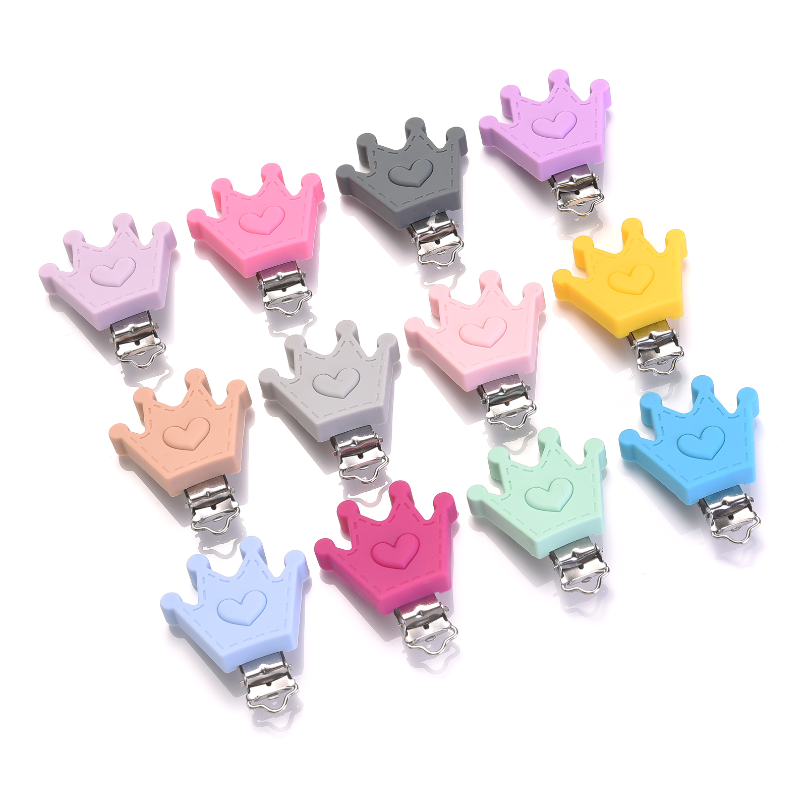 1Pc Baby Silicone Pacifer Clip - Pacific Jewelry & Watches Los Angeles บทวิจารณ์และราคา