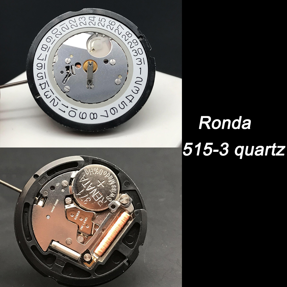 Wristwatch SW Parts Ronda 515  - Jewels In Quartz Watches บทวิจารณ์และราคา