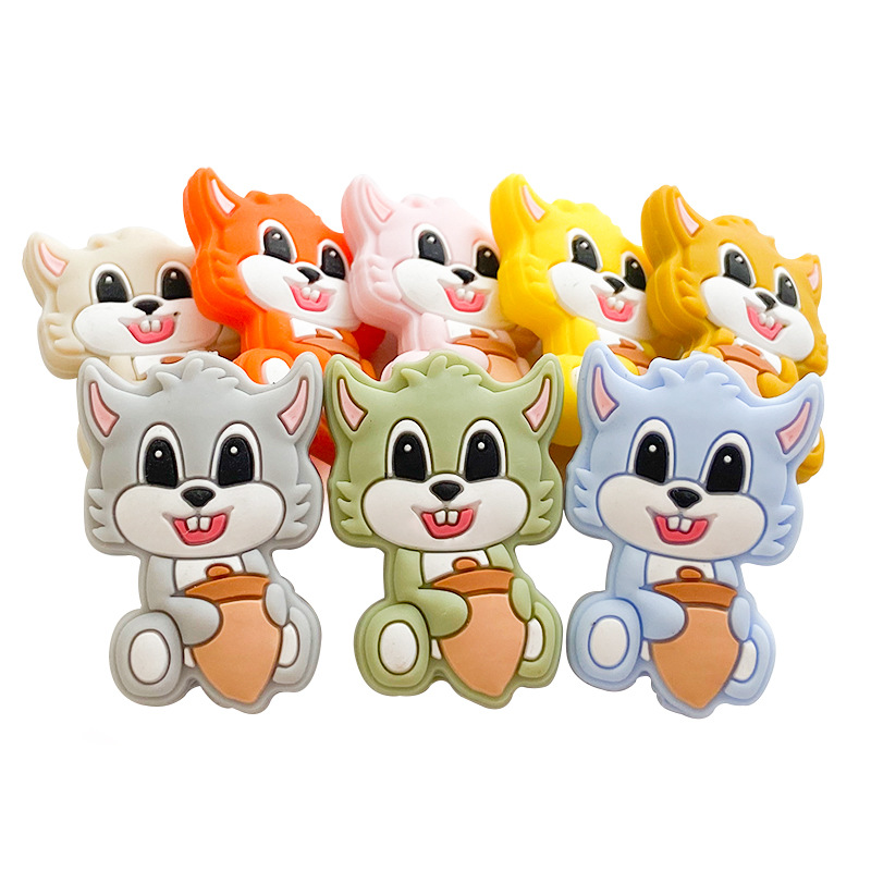 10pcs New Silicone Beads Carto - Pacific Jewelry & Watches Los Angeles บทวิจารณ์และราคา