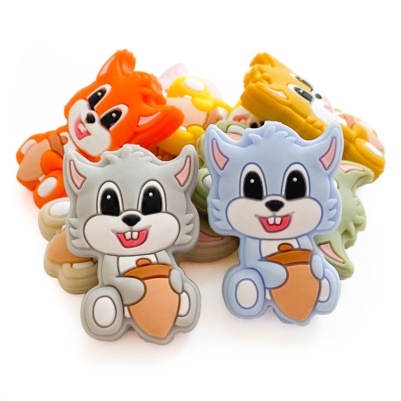 10pcs New Silicone Beads Carto - Pacific Jewelry & Watches Los Angeles บทวิจารณ์และราคา