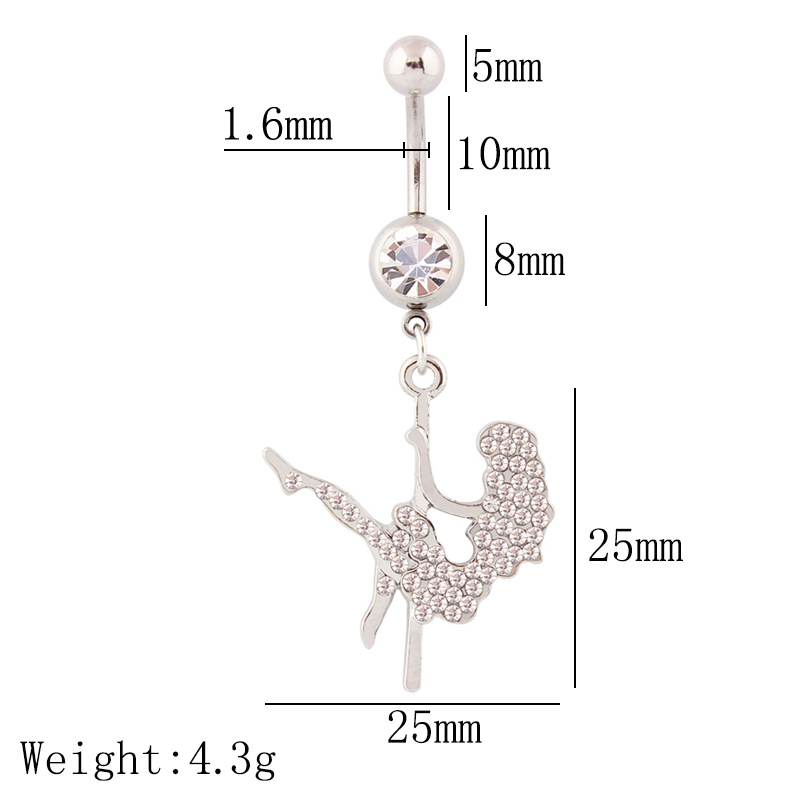 Body Piercing banana dangle po - Nick'S Jewelry & Watches Reviews บทวิจารณ์และราคา