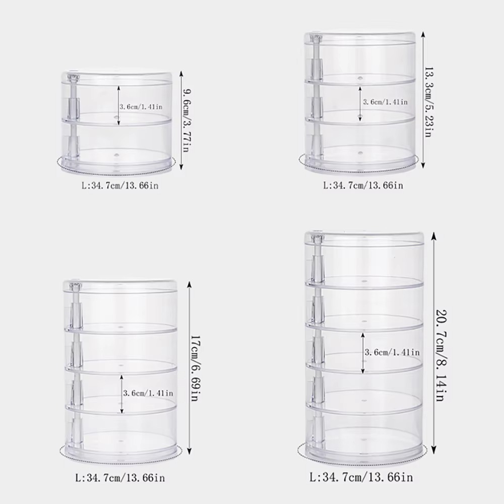 360 Rotating Jewelry Organizer - Jewelry & Watches Company บทวิจารณ์และราคา