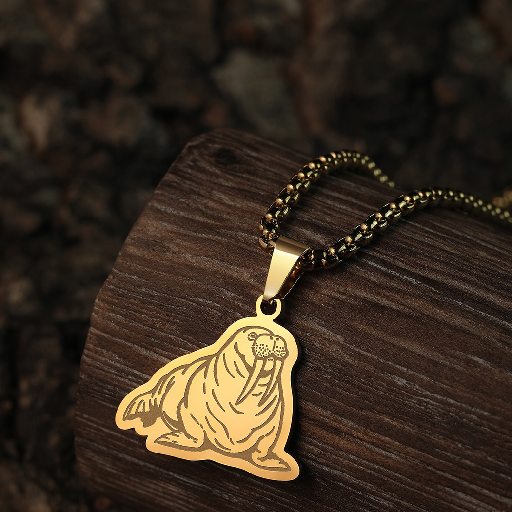 Kinitial Chubby Pacific Walrus - Pacific Jewelry & Watches Los Angeles บทวิจารณ์และราคา