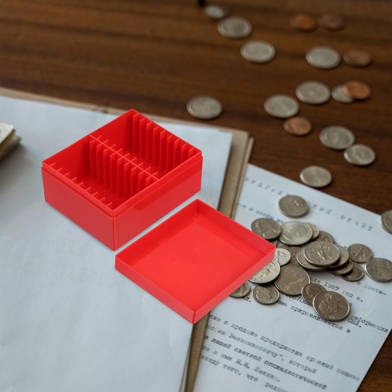 Plastic Coin Storage Box with  - Collectors Coins Jewelry & Watches Of Smithtown Reviews บทวิจารณ์และราคา