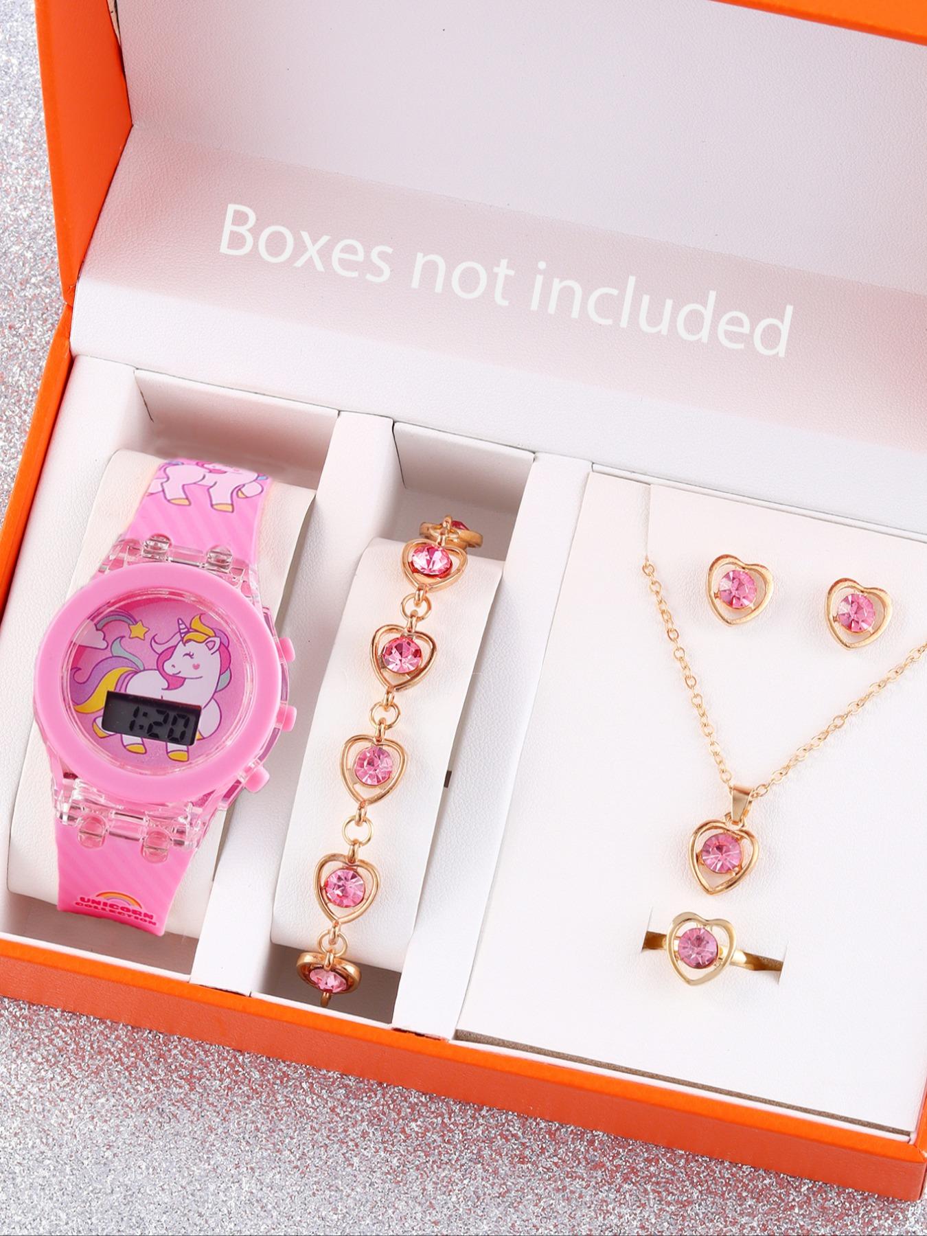 Unicorn children's electronic  - Does Jewelry Include Watches บทวิจารณ์และราคา