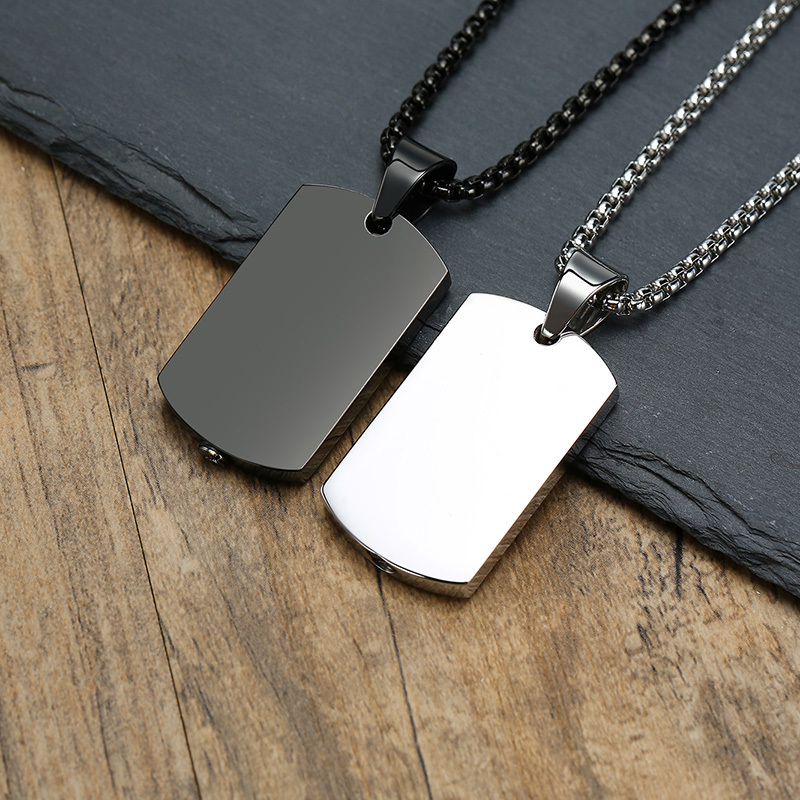 Vnox Men Dog Tag Container Pen - Mens Dog Tag Necklace บทวิจารณ์และราคา