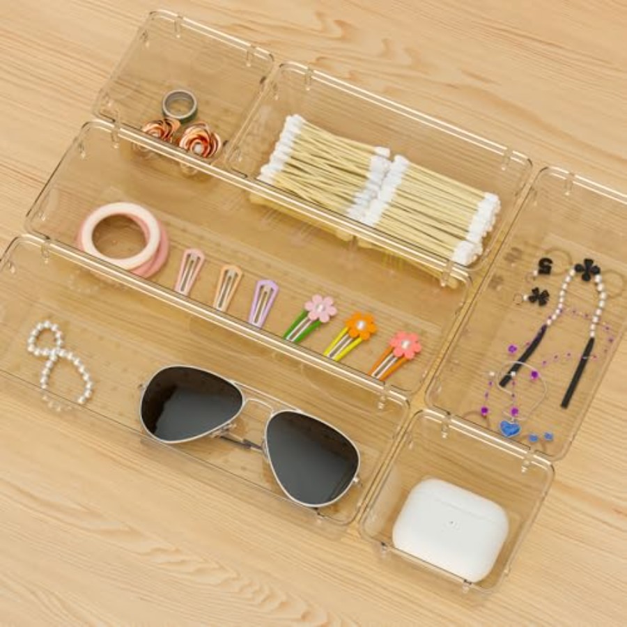 6 Pack Drawer Organizer Set, A - Jewelry & Watches Company บทวิจารณ์และราคา