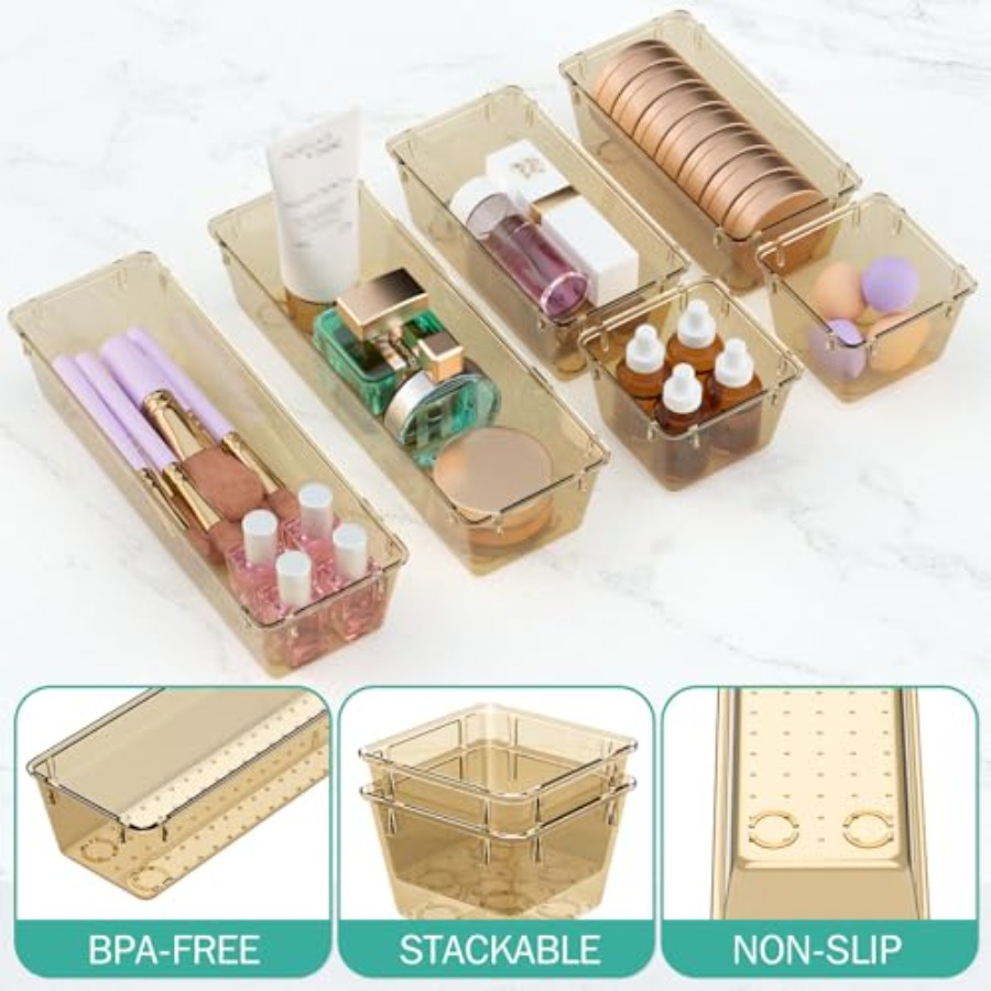 6 Pack Drawer Organizer Set, A - Jewelry & Watches Company บทวิจารณ์และราคา